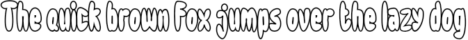Example 1 of  Font
