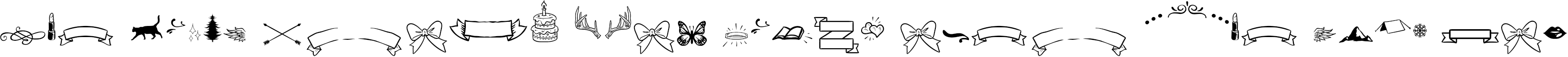 Example 1 of  Font