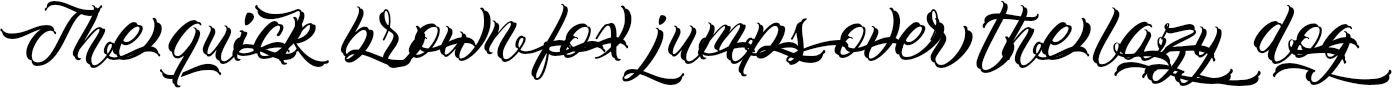 Example 1 of  Font