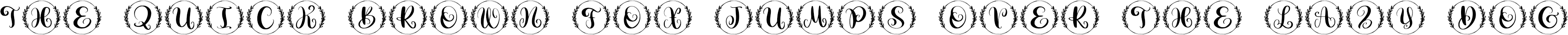 Example 1 of  Font