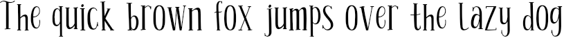 Example 1 of  Font