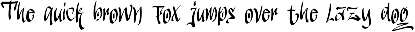 Example 1 of  Font