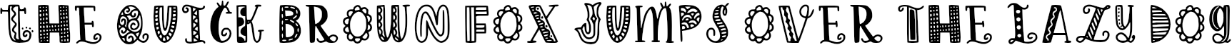 Example 1 of  Font