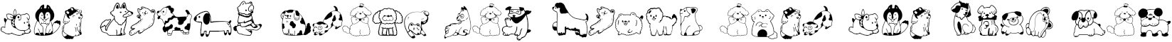 Example 1 of  Font