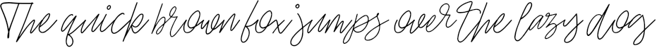 Example 1 of  Font