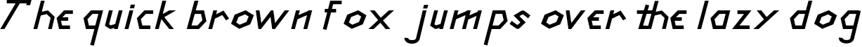 Example 1 of  Font