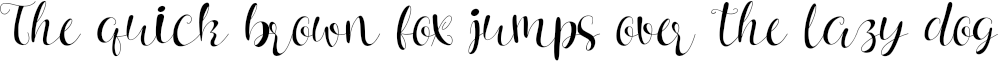 Example 1 of  Font