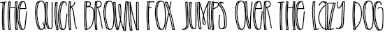 Example 1 of  Font