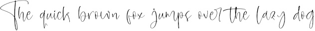 Example 1 of  Font