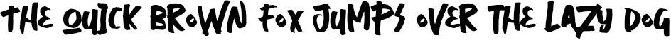 Example 3 of  Font