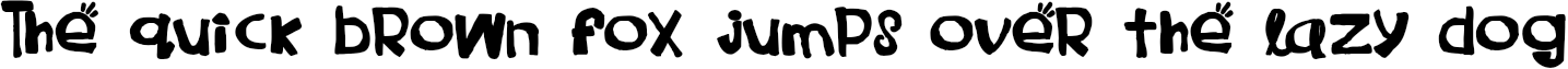 Example 3 of  Font