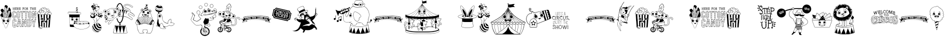 Example 3 of  Font
