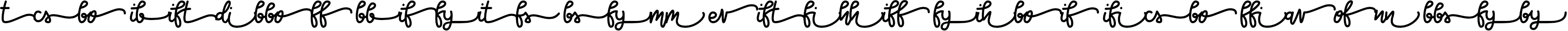 Example 2 of  Font