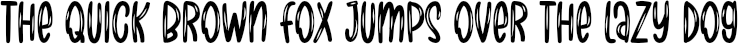 Example 1 of  Font