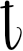 Example 1 of  Font