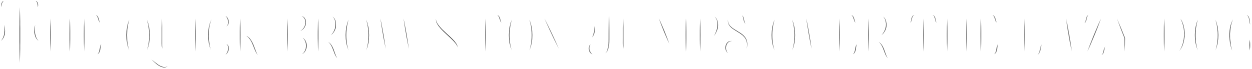 Example 1 of  Font