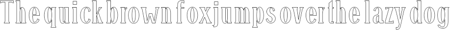 Example 5 of  Font