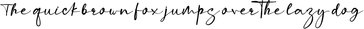 Example 1 of  Font