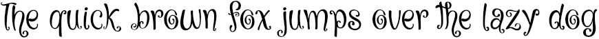 Example 1 of  Font