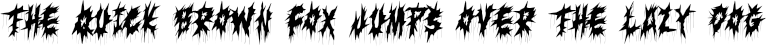 Example 1 of  Font