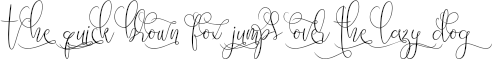 Example 3 of  Font