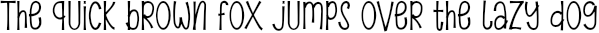 Example 1 of  Font