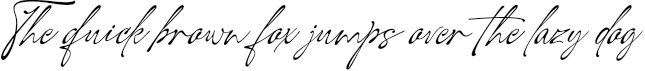 Example 2 of  Font