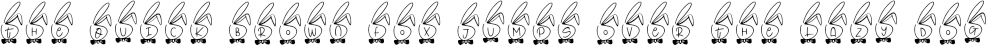 Example 1 of  Font