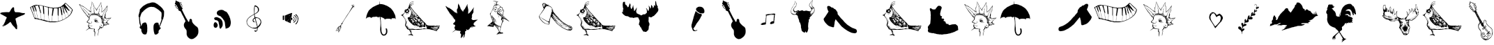 Example 3 of  Font