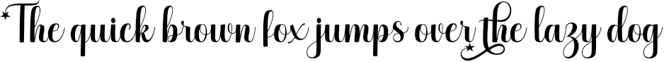 Example 1 of  Font