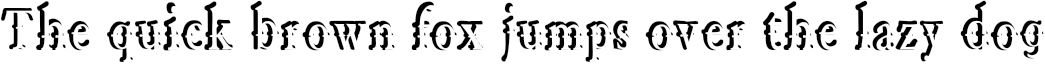 Example 1 of  Font
