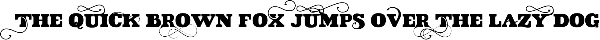 Example 3 of  Font
