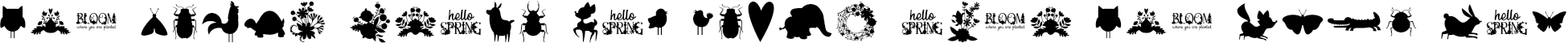 Example 2 of  Font