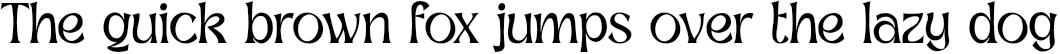Example 1 of  Font
