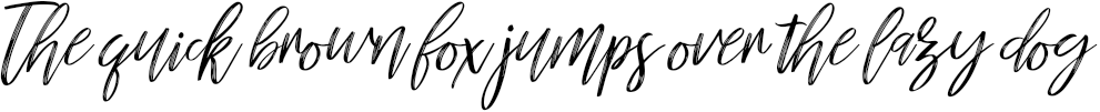 Example 4 of  Font