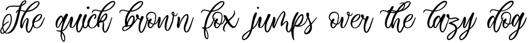 Example 1 of  Font