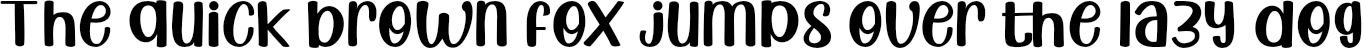 Example 2 of  Font