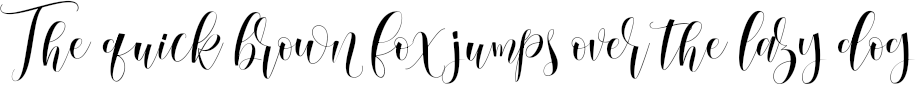 Example 1 of  Font
