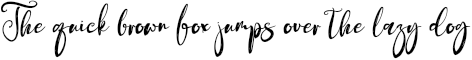Example 1 of  Font