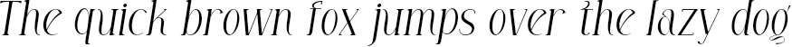 Example 5 of  Font