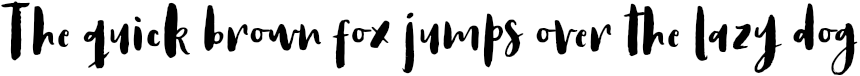Example 1 of  Font