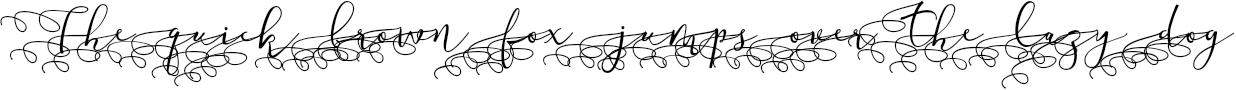 Example 3 of  Font