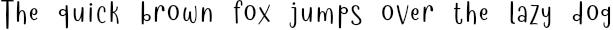 Example 1 of  Font