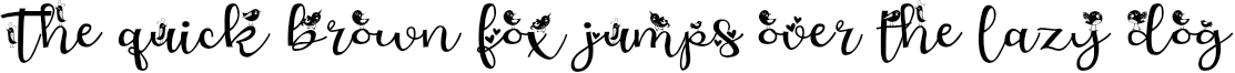 Example 1 of  Font