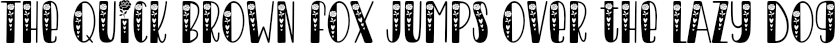 Example 1 of  Font