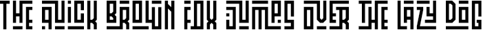 Example 1 of  Font