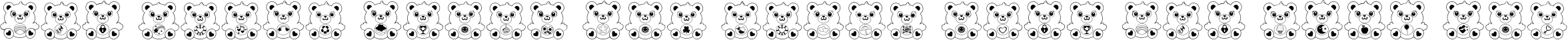 Example 2 of  Font