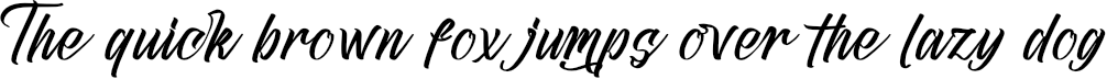 Example 2 of  Font