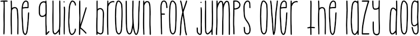 Example 5 of  Font