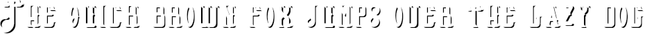 Example 6 of  Font